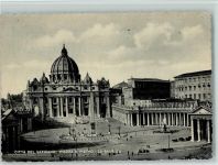 Der Platz und die Hg. Peterskirche 1950 AK