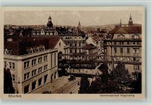 W5600 Elberfeld Schwebebahnhof Döppersberg und Schwebebahn ca 1929 AK Schwebebahn