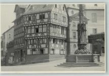 W8750 Aschaffenburg Löwenapotheke Apotheke FOTO KEINE AK
