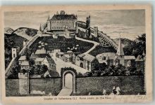 6301 Valkenburg aan de Geul Künstlerkarte Ruine omstr. de 16 e Eeuw