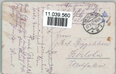 Frechdachs in Feldgrau mit einer Pfeife 1917 AK Kinder in Uniform
