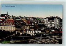 La Chaux-de-Fonds Bahnhof Eisenbahnzug