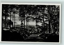 66538 W6680 Neunkirchen , Saar - Waldweg Blick auf Neunkirchen