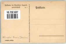 sign. Franz Stassen Bismarck Postkarte der Deutschen Jugendgemeinschaft Nr. 1 Jugendbewegung 1927 Künstlerkarte