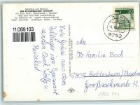 63867 W8752 Rückersbach - Gasthaus Pension Zur Rückersbacher Schlucht Innenaufnahme Terrassse Kinderwagen 3-Bildaufnahme