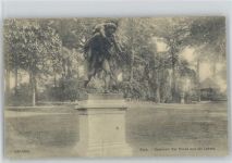 Camarai - Park Denkmal: Der blinde und der Lahme 1916 AK Blinde