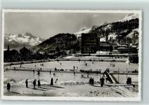 St. Moritz Eissport Curling Schlittschuhbahn Wintersport