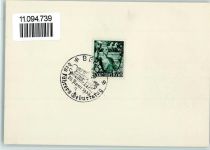 Berlin, des Führers Geburtshaus 1938 - Nordstern Versicherungen Sonderstempel WK II