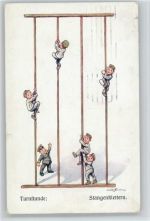 Nr. 4986 - Kinder in Uniform - WK I Hoffmann, Ad. Künstlerkarte