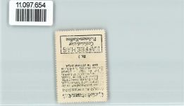 Bad Charlottenbrunn Jedlina-Zdroj - Vignette Wappen Kaffee Hag ca 1920-1940