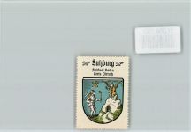 79295 W7811 Sulzburg , Baden - Vignette Wappen Kaffee Hag ca 1920-1940