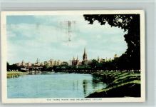 Melbourne - The Yarra River and Melbourne Skyline