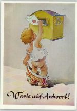 Baby - Brief mit Herz - Verlag Lengauer Nr.3240 Briefkasten