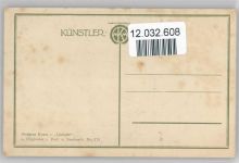Liselotte mit Äpfel im korb Zumbusch, L. von Künstlerkarte