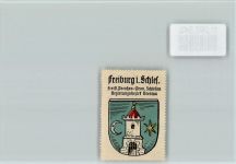 Freiburg i. Schles. Swiebodzice - Vignette Wappen Kaffee Hag ca 1920-1940