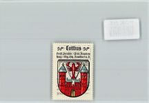 03042 O7500 Cottbus - Vignette Wappen Kaffee Hag ca 1920-1940