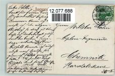 Neujahr Sylvesterbowle Gefäss - es wird gefeiert 1911 - Jugend AKAK Zumbusch, L. von Künstlerkarte