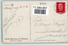 W7758 Meersburg , Bodensee Schloß Meersburg gemalt v. V. Marschall Marschall, V. Künstlerkarte