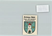 Freiburg i. Schles. Swiebodzice - Vignette Wappen Kaffee Hag ca 1920-1940