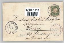 Liederkarte 1899 AK Rosegger Stein Döcker, E. Künstlerkarte