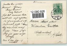 Neujahr - Geldmünzen 1911 AK Geld auf AK Prägedruck