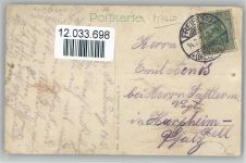 Parole Heimat Rutsche - Wenn der Hammel erst zur Höhe hinkt, dem alten Knochen schon die Heimat winkt - Reserve 1914