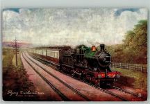 Flying Dutchman - Dampflokomotive 3433 AK Eisenbahnzug