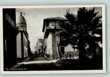 Santa Cruz 1955 Foto AK Tenerife - Strassenpartie AK
