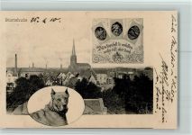 21614 W2150 Buxtehude 1910 - Sagengestalten und Hund AK