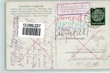 08371 O9611 Voigtlaide 1936 - Erbschänke - Landpoststempel Voigtlaide über Glauchau