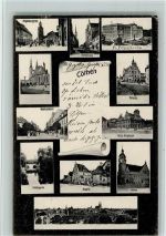 16259 O1311 Cöthen 1906 - Miniatur Bilder, kl. Eckknick