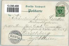 08349 O9438 Johanngeorgenstadt 1900 Gebrauchsspuren Gruss aus - Litho, Bahnhof, Kriegerdenkmal , eckknick