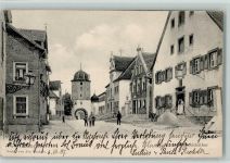 91792 W8836 Ellingen , Bay 1908 - Pleinfelderthor