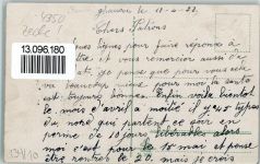 45657 W4350 Recklinghausen , Westf 1923 Gebrauchsspuren Mehrfachbilder - Zeche, Krankenhaus, Bergwerkdirektion