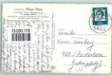 58313 W5804 Herdecke , Ruhr - Gasthaus Hugo Hinz