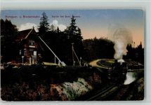 O3700 Wernigerode Harzquer u. Brockenbahn , Partie bei Drei Annen Harzbahn 1923