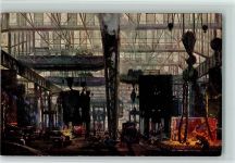 W4300 Essen , Ruhr Fried. Krupp AG Gußstahlfabrik Preßbau II Stahlbau
