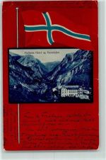 Stalheim 1913 Gebrauchsspuren Stalheim Hotel Naerodalen