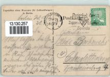 W1000 Berlin Mitte sign. Amtsberg Schloß und Dom AK Künstler 1925 Gebrauchsspuren