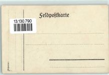 Handgemalt sign. A. Trommler Militär Humor WK I