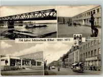 39218 O3300 Schönebeck (Elbe) - 750 Jahre Schönebeck BrückeKaufhalle Süd Stadt-Cafe