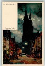 W8500 Nürnberg Königstraße Velten Verlag 101 AK Mutter, K. Lithographie / Künstlerkarte