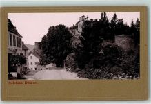 55606 W6570 Dhaun Prägedruck Schloss Dhaun Passepartout