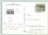63322 W6074 Ober-Roden Gebrauchsspuren Kath. Kirche Rathaus Ev. Kirche Schule Bahnhof