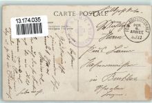 78270 Mericourt Gebrauchsspuren Sortie d Ecole dans la Grande rue Kirche Kinder Feldpost der 6. Armee