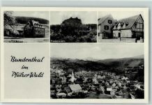 76891 W6749 Bundenthal - Gasthaus zum Bahnhof Fladenstein A. Leidner Kolonialwaren
