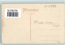 01773 O8242 Altenberg , Erzgeb - Bachstraße Winter