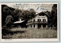83471 W8240 Schönau a Königssee 1937 Foto AK Haus Punzeneck AK