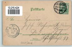 74731 W6968 Walldürn 1902 Lithographie Gruss aus - Wallfahrtskirche AK