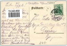 Brocken 1911 Lithographie